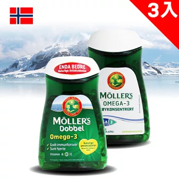 【超值組】Möller’s沐樂思經典全能膠囊(112粒/瓶)+高單位深海魚油膠囊(80顆/瓶)任選全能×2