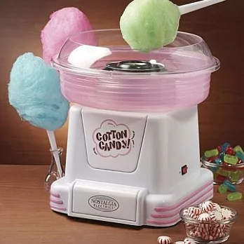 美國Nostalgia electrics 棉花糖機PCM805懷舊家電,繽紛粉(公司貨)