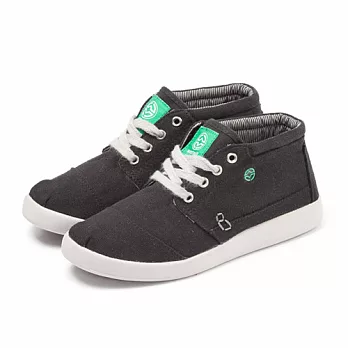 【WESTMILL】半筒休閒帆布鞋-男(黑-0700123012)9黑