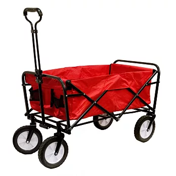 OUTLIVING折疊手拉拖車 (紅色)