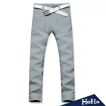 長褲 韓版純棉修身小直筒休閒長褲 二色-HeHa-30(淺綠)