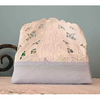 AROMA HOUSE TB17 馬卡龍系列面紙盒套(粉藍)粉藍色