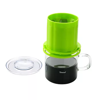 Tiamo UFO-180 極細濾網獨享杯 320cc (翠綠色) HG2325