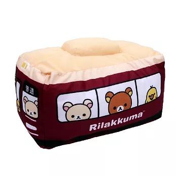 第一代 限定Rilakkuma x Hankyu拉拉熊阪急電車聯名系列抱枕