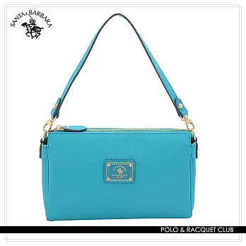 SANTA BARBARA POLO.聖大保羅 - 幸福微糖系列 手拿/肩背兩用晚宴包- 湖水綠