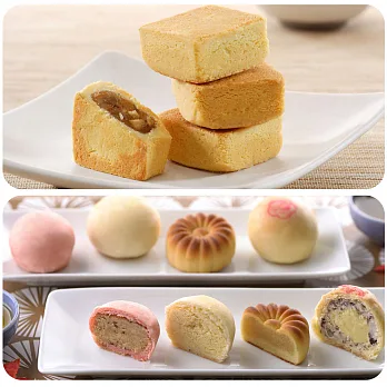 寶泉 原味鳳梨酥(12入/盒)+吟花禮盒(12入/盒)