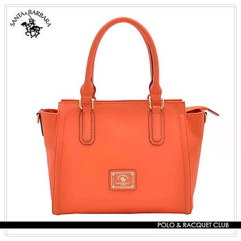 SANTA BARBARA POLO.聖大保羅 - 幸福微糖系列 手提/側背兩用立方包- 香橙橘