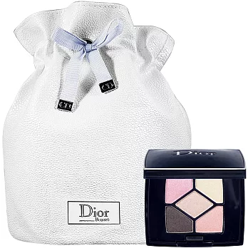 Dior 迪奧 幻彩五色眼影精巧版(#834)+星鑽束口圓桶袋