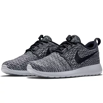 【G.T Company】NIKE WMNS ROSHE ONE FLYKNIT 慢跑鞋女段6灰/黑