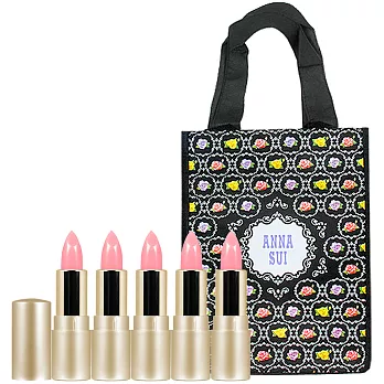 Whoo 后 皇后之吻潤色護唇膏(粉紅)(2g)*5+送安娜蘇 華麗薔薇提袋