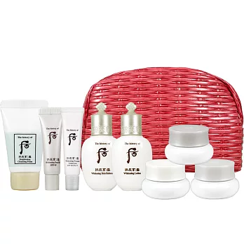 Whoo 后 拱辰享雪夏日美 白抗陽防曬九件組