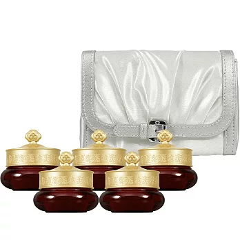 Whoo 后 天氣丹津率享滋養膏(10ml)*5+送迪奧好禮三選一#壓紋磁扣化妝包