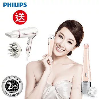 飛利浦 淨顏煥采潔膚儀(SC5275)(贈)吹風機