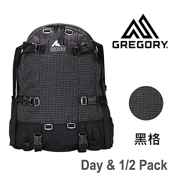 【美國Gregory】Day&1/2 Pack日系休閒後背包33L-黑格