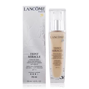 LANCOME 蘭蔻 水感奇蹟粉底液SPF15 #PO-03(30ml)