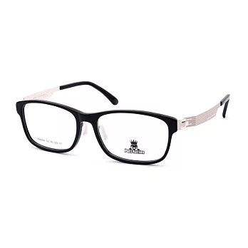 PUFF NATION 個性潮流方框平光眼鏡PN8406-53/01黑/金