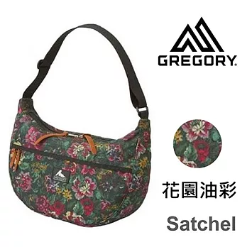 【美國Gregory】Satchel日系休閒斜肩包-花園油彩-S