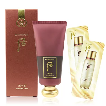 Whoo后 天氣丹津率享洗顏蜜(180ml)送祕帖循環精華(1MLx2)