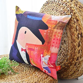 義大利Fancy Belle X Malis《為你加油》數位抱枕靠墊 45*45CM