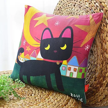 義大利Fancy Belle X Malis《眼睛像月亮》數位抱枕靠墊 45*45CM