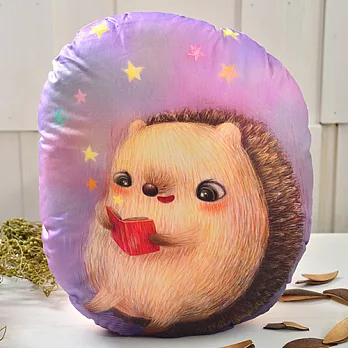 義大利Fancy Belle X furryfurry《刺蝟小宇宙》數位造型抱枕 38*42CM