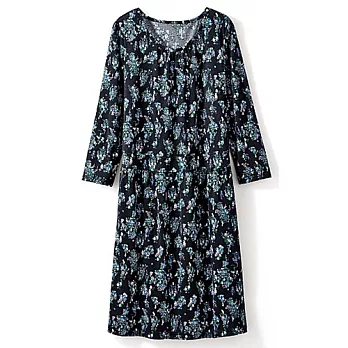 15秋預購【cecile】秋色印花五分袖洋裝(C款)MC