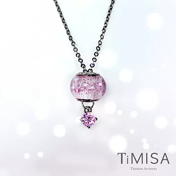 【TiMISA】純鈦琉璃串珠 誕生幸運鍊(十月)套組