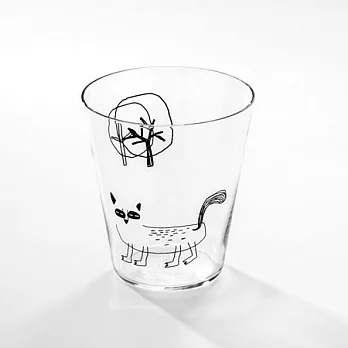 空器感玻璃杯(高、瞇瞇眼)