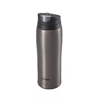 【TIGER虎牌】480CC彈蓋式不鏽鋼真空保冷保溫瓶 MCB-H048鐵灰