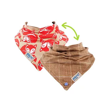 【skibz】Skibz雙面安撫領巾小狐狸