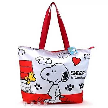【Snoopy與糊塗塔克】大型尼龍包