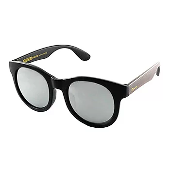 【Korea 韓國潮流】水銀炫彩_韓版潮流大框太陽眼鏡#5004 (深褐框X水銀鏡)