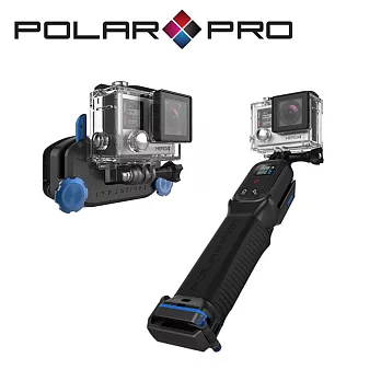 【Polar Pro】GoPro專用漂浮延長桿+快拆座組合(公司貨)黑