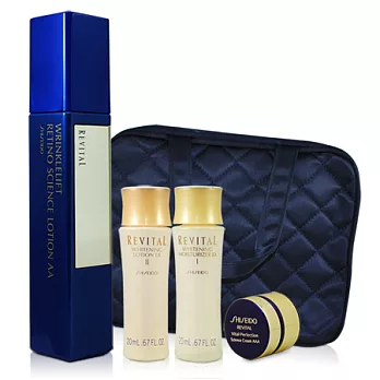 【SHISEIDO 資生堂】莉薇特麗 抗 皺精露AA 125ml (加贈 美 白三件組)