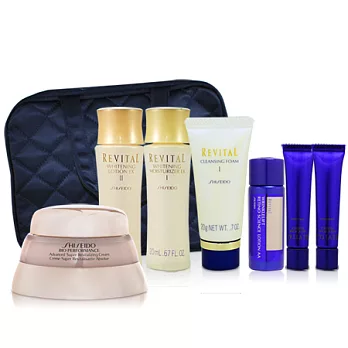 【SHISEIDO 資生堂】百優精純乳霜 50ml (加贈 美 白調理精華組)