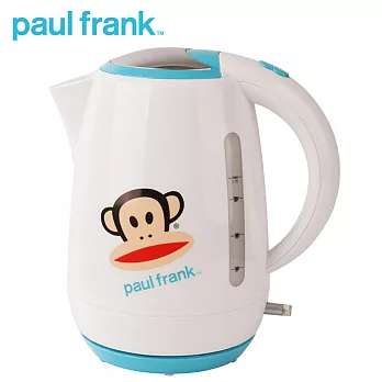 【Paul Frank】大嘴猴1.7L電熱水壺PF521WH(公司貨)白藍