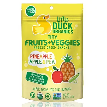 Little Duck 美國100%天然有機綜合乾燥水果-蘋果鳳梨豌豆LD-APP