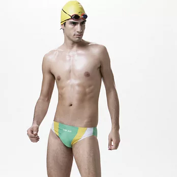 【SAIN SOU】泡湯SPA三角泳褲附泳帽A57218-13M印花