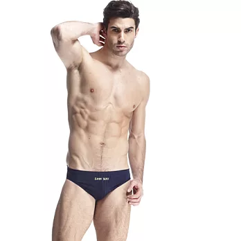 【SAIN SOU】競賽/泳隊/專業用三角泳褲加贈矽膠泳帽A57401-02M印花