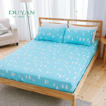 DUYAN《森海晴天》雙人加大三件式床包枕套組