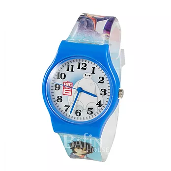 【Disney迪士尼】BIG HERO 6 大英雄天團 杯麵 兒童錶(藍)