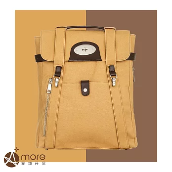 Amore 愛加・貝克 三用電腦包-卡其