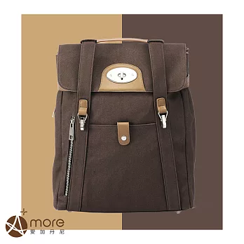 Amore 愛加・貝克 三用電腦包-咖啡