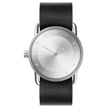 TID Watches No.2-經典黑x真皮錶帶/36mm