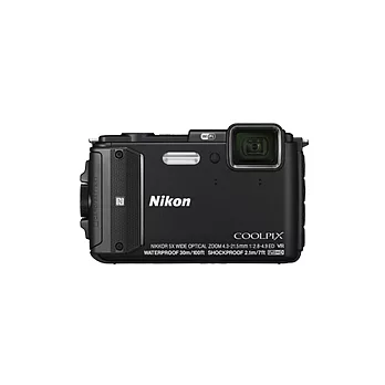 Nikon coolpix AW130 防水防震耐寒Wi-Fi機*(中文平輸)-相機清潔組+高透光保護貼黑色