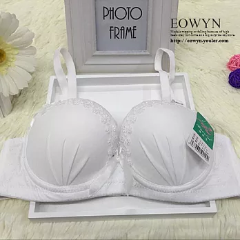 EOWYN.可愛蝴蝶花蕾絲邊學生內衣薄杯透氣少女內衣NYA029-1413-10/6色/現貨+預購白色32/70A
