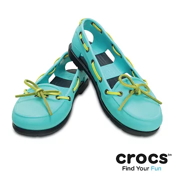 Crocs - 女 - 女士海灘帆船鞋-淺湖藍/深藍色36淺湖藍/深藍色