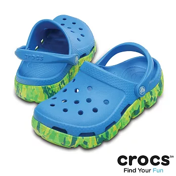 Crocs - 童-APR - 迷彩運動小迪特23烟灰色
