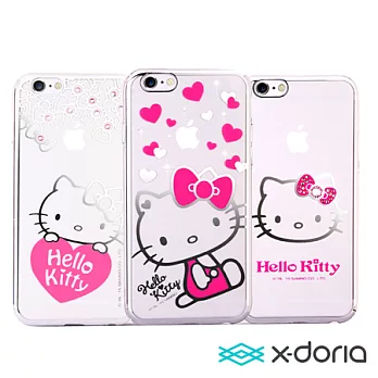 X-doria-iPhone6/6s (4.7)手機保護硬殼-心悅凱蒂系列甜心凱蒂