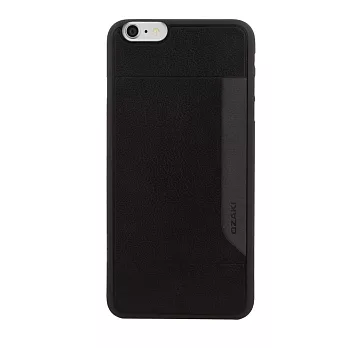 Ozaki 0.4+ Pocket iPhone 6/6S Plus 超薄口袋保護殼-黑色